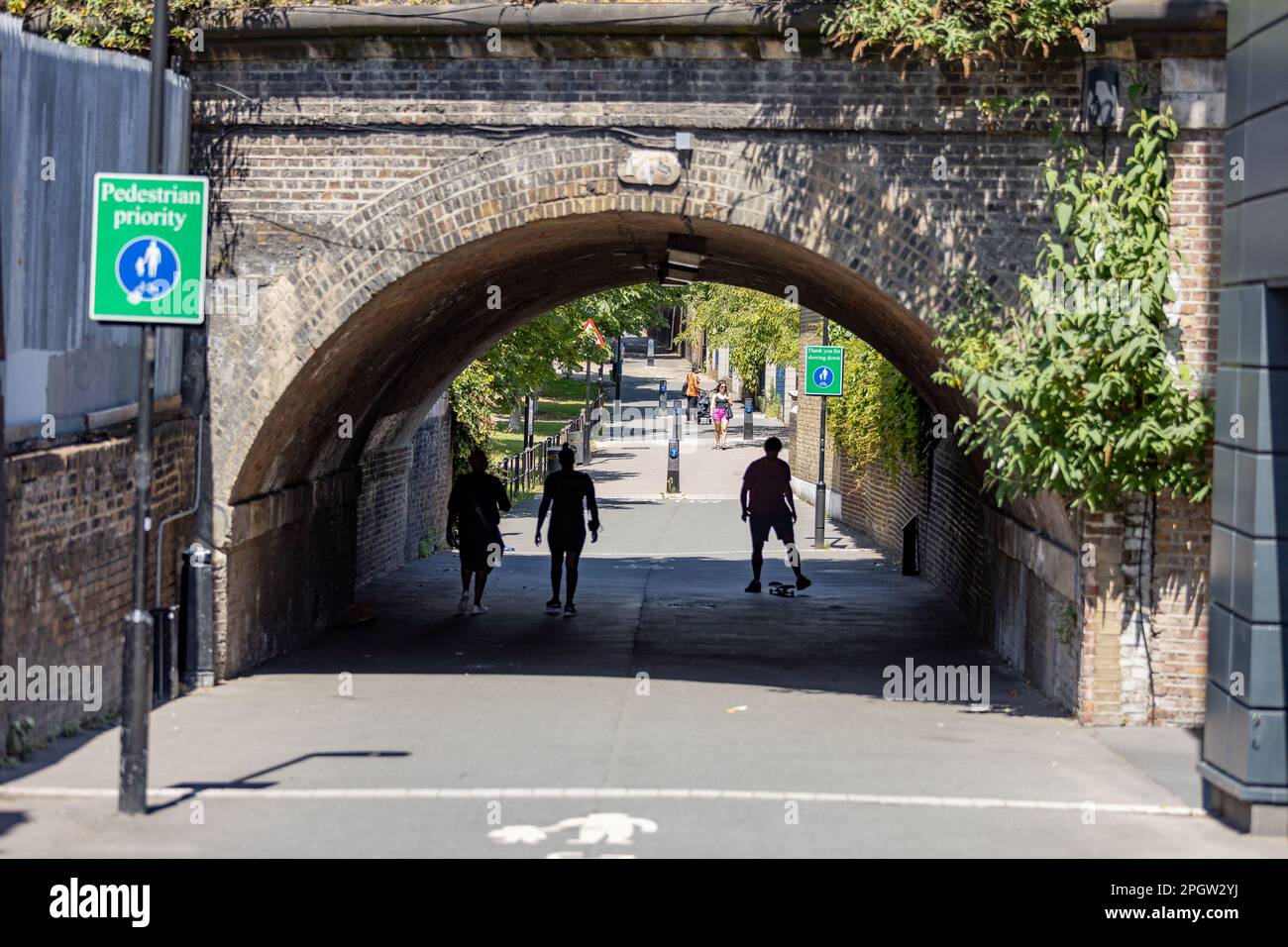 Hackney, London, Fotografie In Der Umgebung Stockfoto