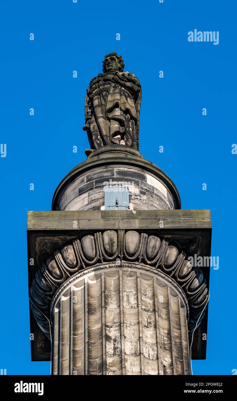 Melville Monument of Henry Dundas, St. Andrew Square, Edinburgh, Schottland, Großbritannien Stockfoto