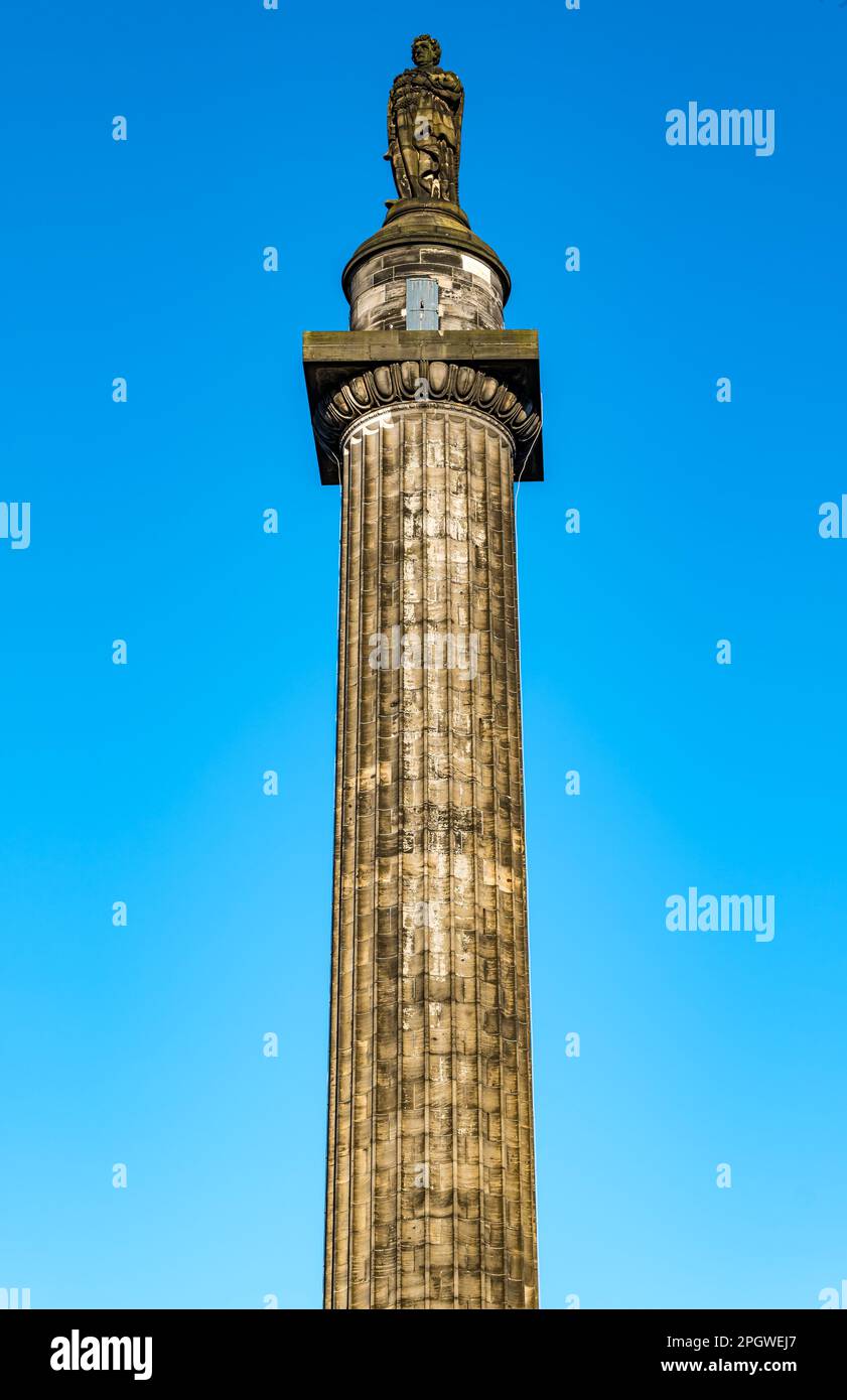 Melville Monument of Henry Dundas, St. Andrew Square, Edinburgh, Schottland, Großbritannien Stockfoto