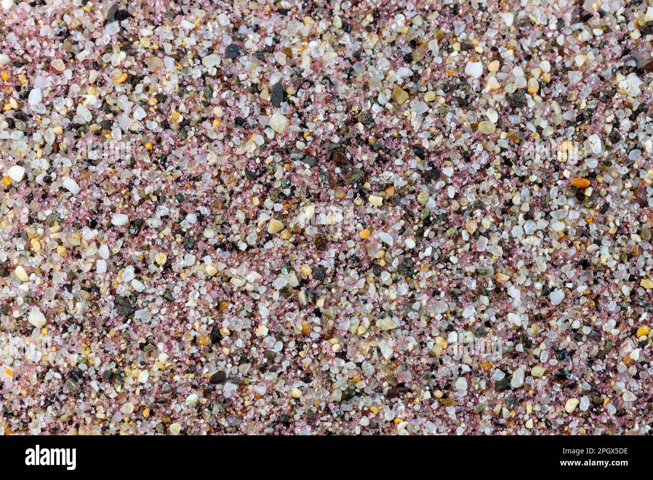 Garnetiferous Sand, Pfeiffer Beach, Monterey County, Kalifornien, USA Stockfoto