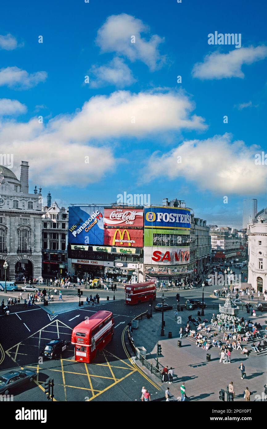 Picadilly Circus, London, England Stockfoto