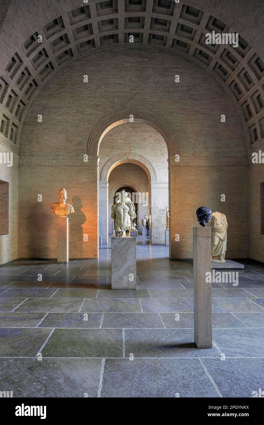 Halle des Diomedes, Glyptothek, München, Bayern, Deutschland Stockfoto