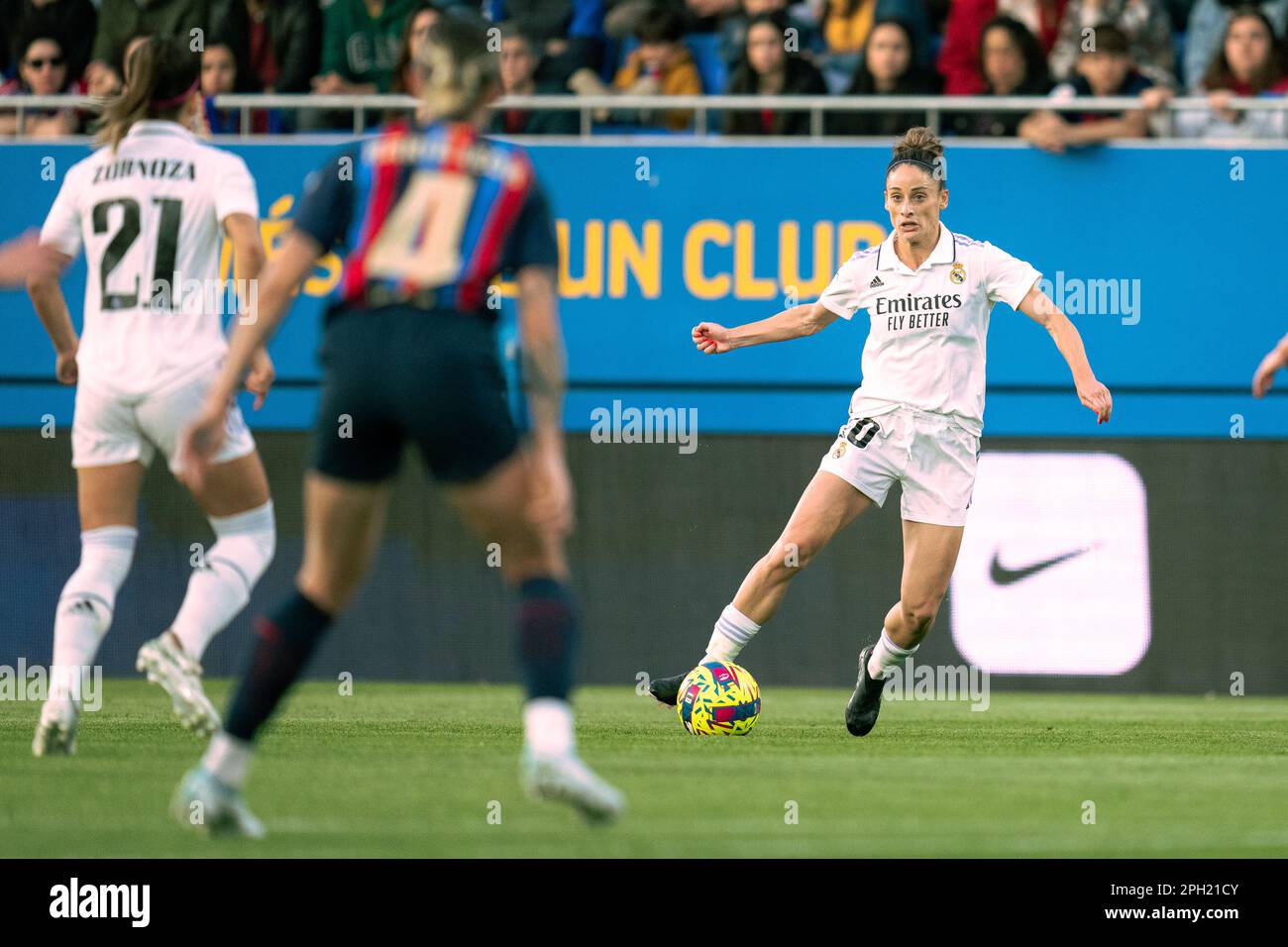 Sant Joan Despí, Spanien, 25. März 2023. Spanische Liga F: FC Barcelona gegen Real Madrid CF. (10) Esther Credit: Joan G/Alamy Live News Stockfoto