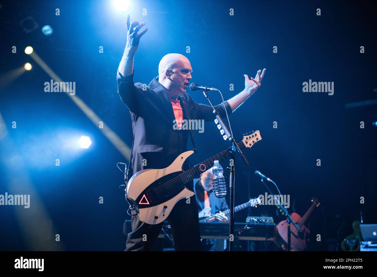 14. März 2023: Devin Townsend tritt im Live Club in Mailand auf Stockfoto