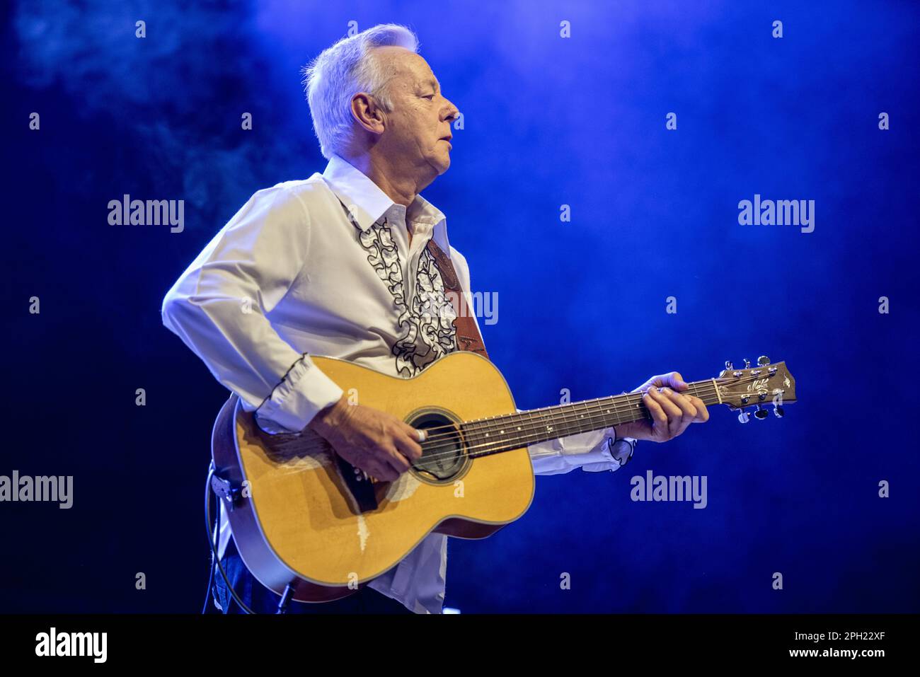 19. März 2023: Tommy Emmanuel tritt im Teatro Dal Verme in Mailand auf Stockfoto