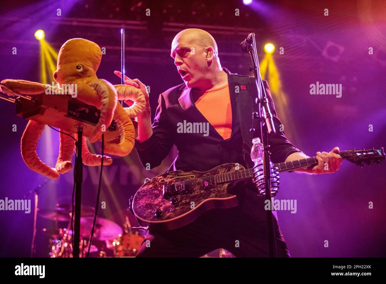 14. März 2023: Devin Townsend tritt im Live Club in Mailand auf Stockfoto