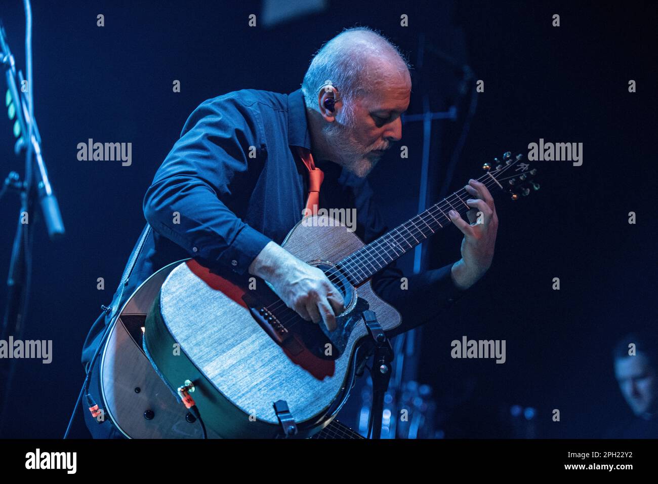 14. März 2023: Devin Townsend tritt im Live Club in Mailand auf Stockfoto