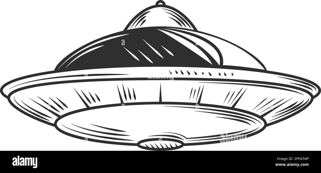 Außerirdisches UFO-Leben Stock Vektor