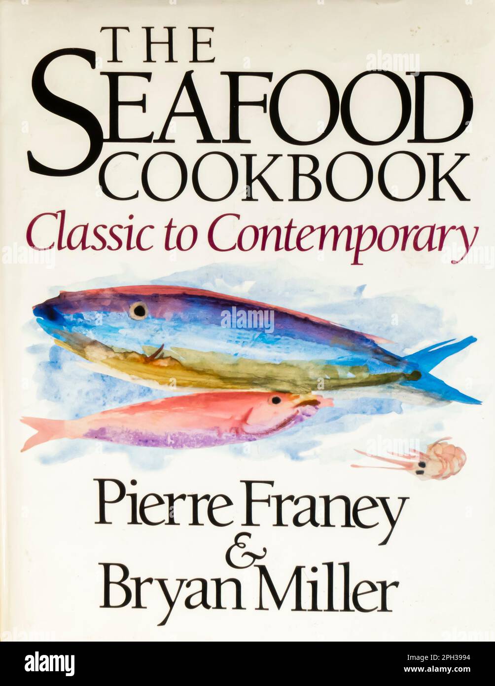 Das Kochbuch mit Meeresfrüchten von Pierre Franey 1975 Stockfoto
