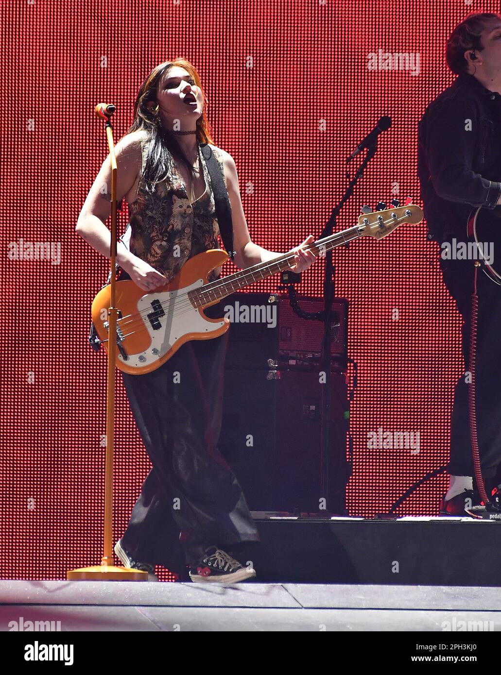LAS VEGAS, NEVADA - 24. MÄRZ: (Nur redaktionelle Verwendung) Gayle tritt auf der Bühne während der „Taylor Swift | The Eras Tour“ im Allegiant Stadium am 24. März 2023 in Las Vegas, Nevada. Foto: Casey Flanigan/imageSPACE/MediaPunch Stockfoto
