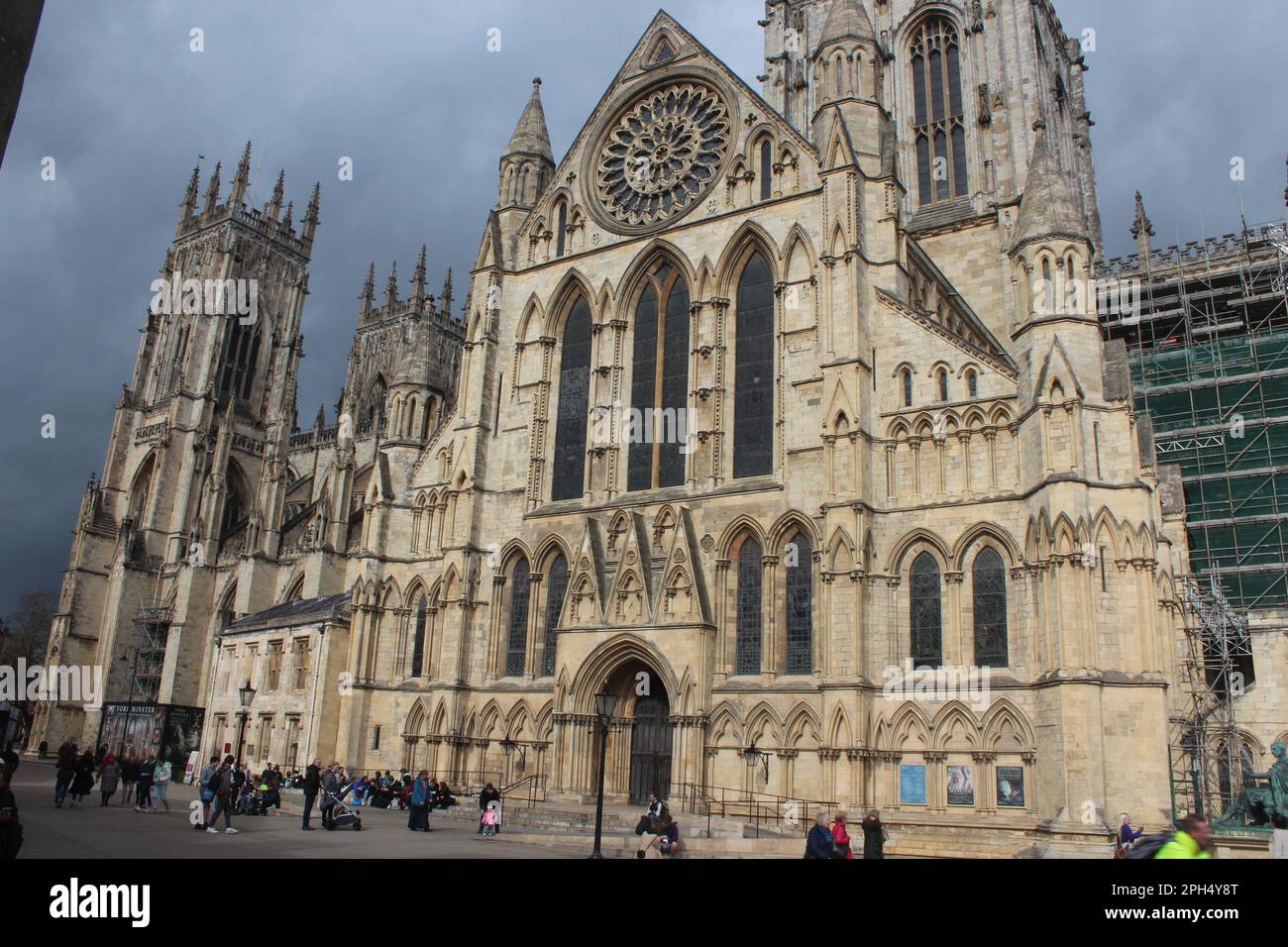 York Minster, York Yorkshire England, Großbritannien Stockfoto