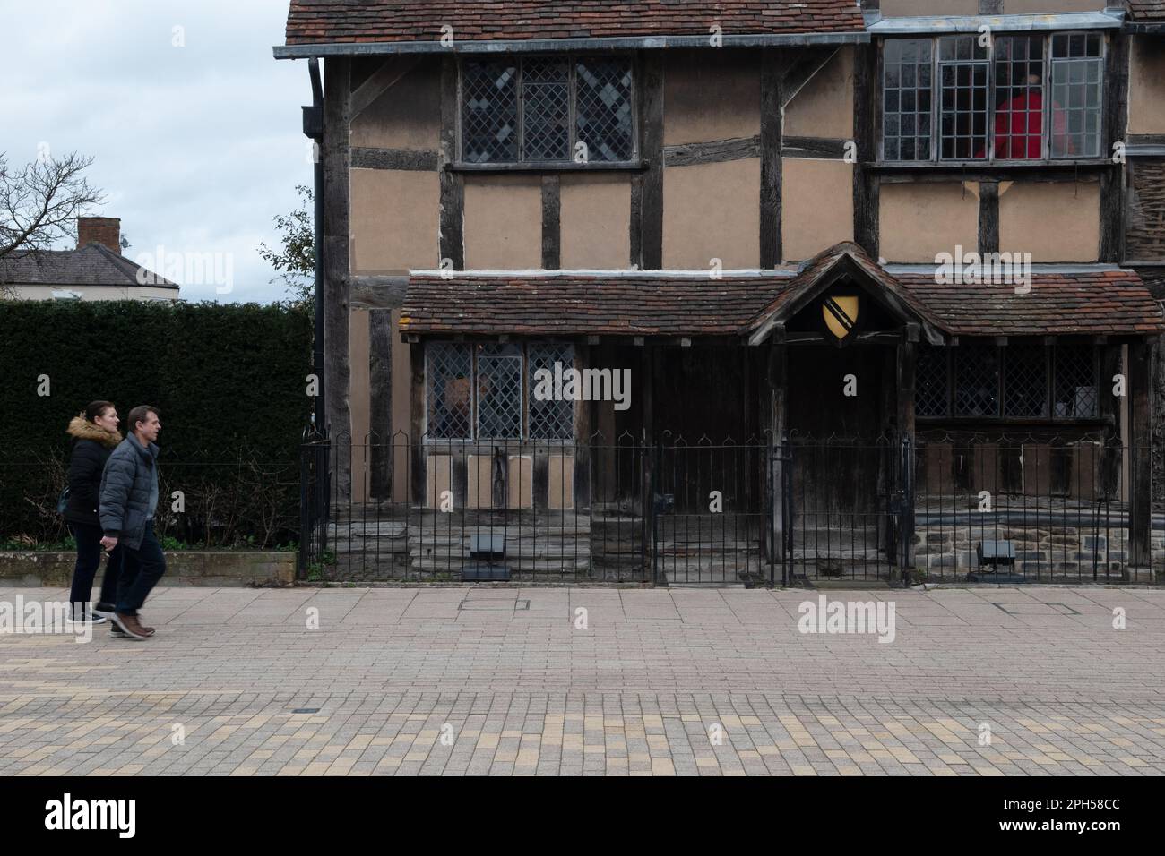William Shakespeares Kindheim, stratford on Avon, Warwickshire, England, Großbritannien Stockfoto