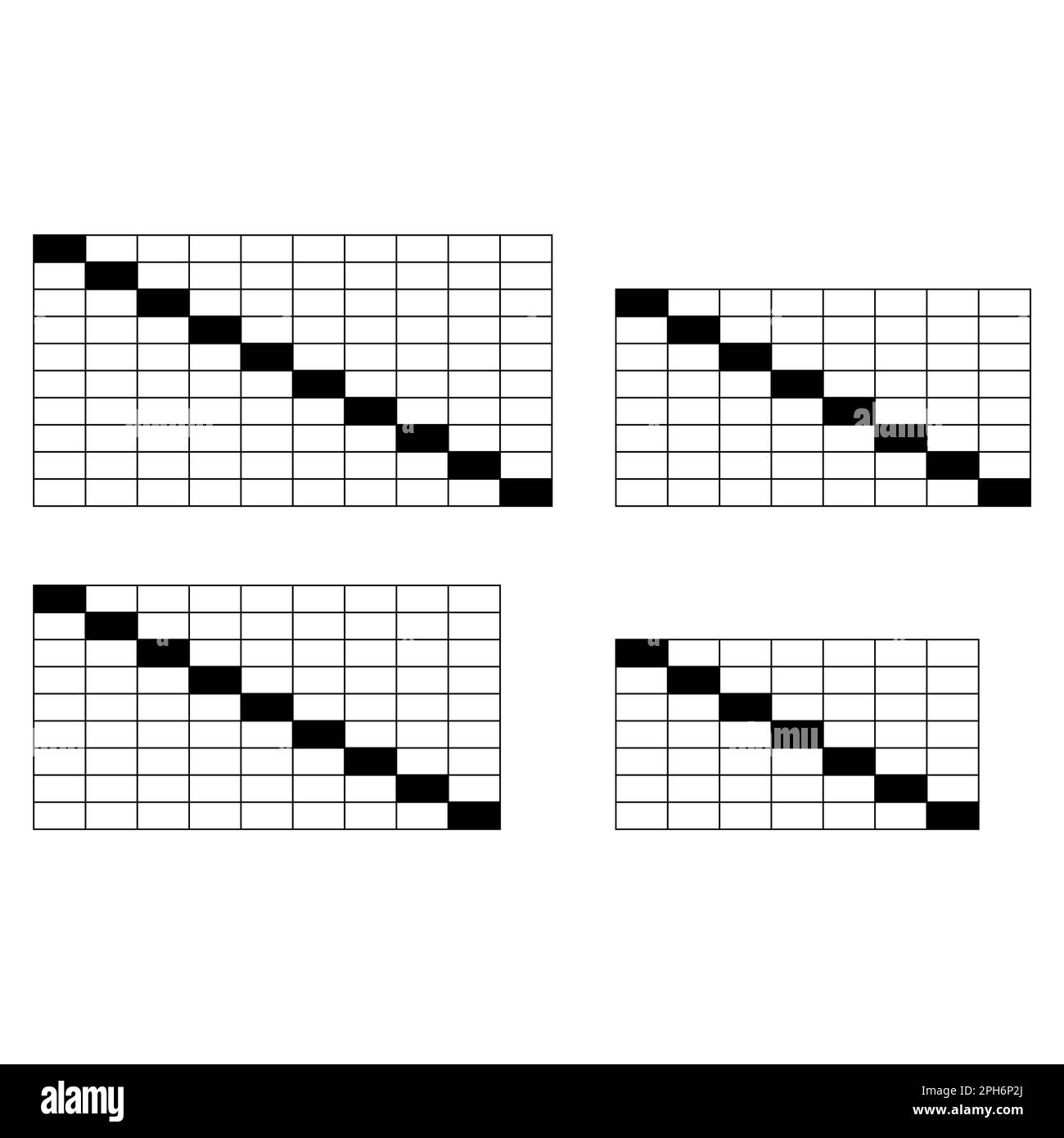 Bracket Sport-Turnier, leere Elimination Event-Zeichen, Playoff-Spiel Vektor-Illustration. Stock Vektor