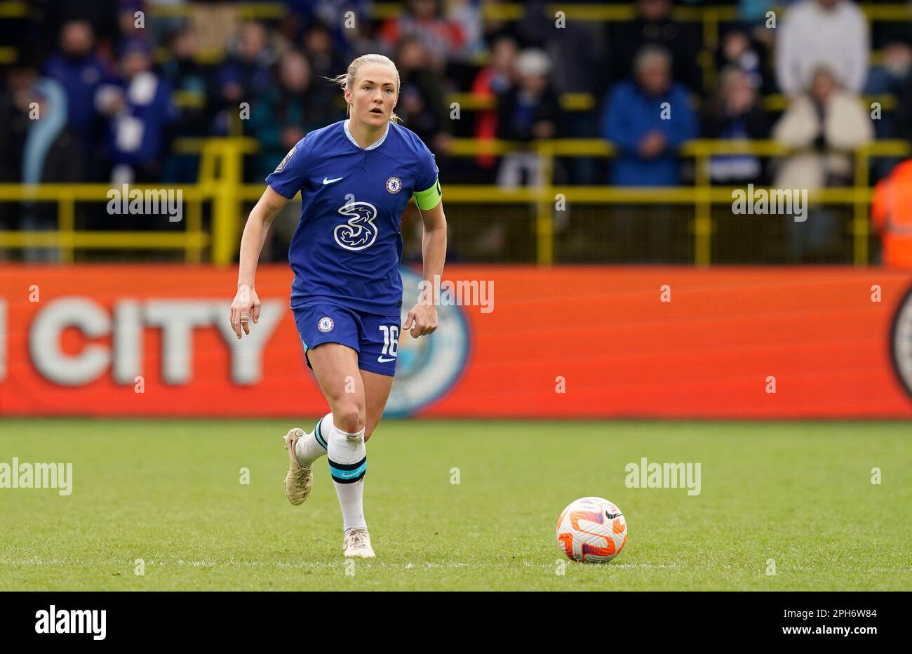 Manchester, Großbritannien. 26. März 2023. Magdalena Ericsson von Chelsea während des FA Women's Super League-Spiels im Academy Stadium, Manchester. Der Bildausdruck sollte lauten: Andrew Yates/Sportimage Credit: Sportimage/Alamy Live News Stockfoto