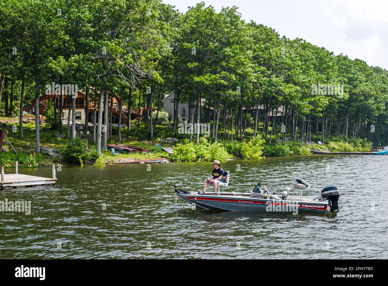 Pocono Mountains Poconos Pennsylvania, Lake Wallenpaupack, Besucher Reisen Reisen Touristentourismus Wahrzeichen Sehenswürdigkeiten Kultur, Urlaub Stockfoto