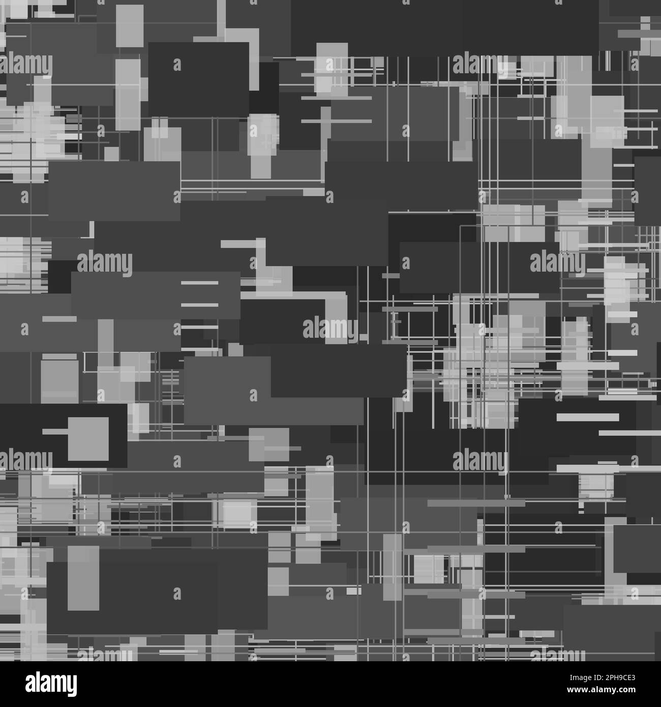 SCIFI-Verschiebungskarte für 3D-Textur Stockfoto