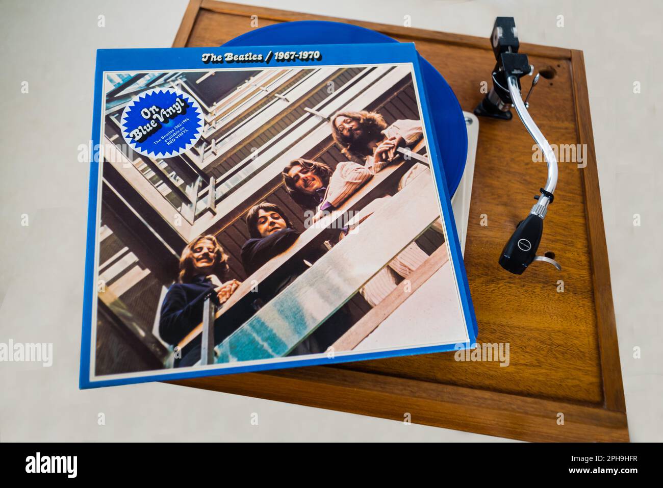 EMI CD - The Beatles / 1967-1970. Stockfoto