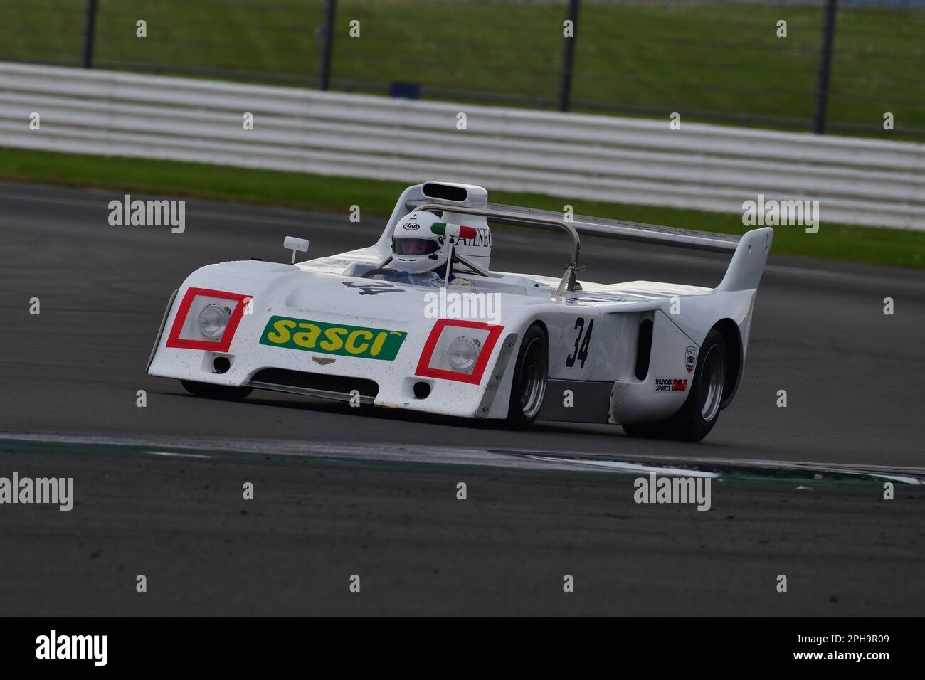 James Schryver, Chevron B26, HSCC Thundersports Series umbenannt von Pre-80 Endurance, für Sports Racing, GT und Touring Cars, die an WOR teilgenommen haben Stockfoto