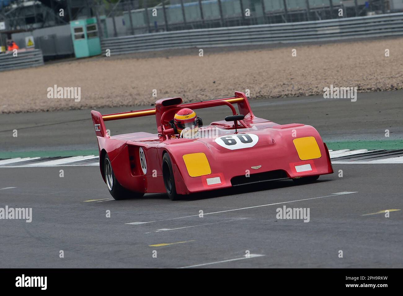 John Burton, Chevron B26, HSCC Thundersports Series umbenannt von Pre-80 Endurance, für Sports Racing, GT und Touring Cars, die an der World teilgenommen haben Stockfoto