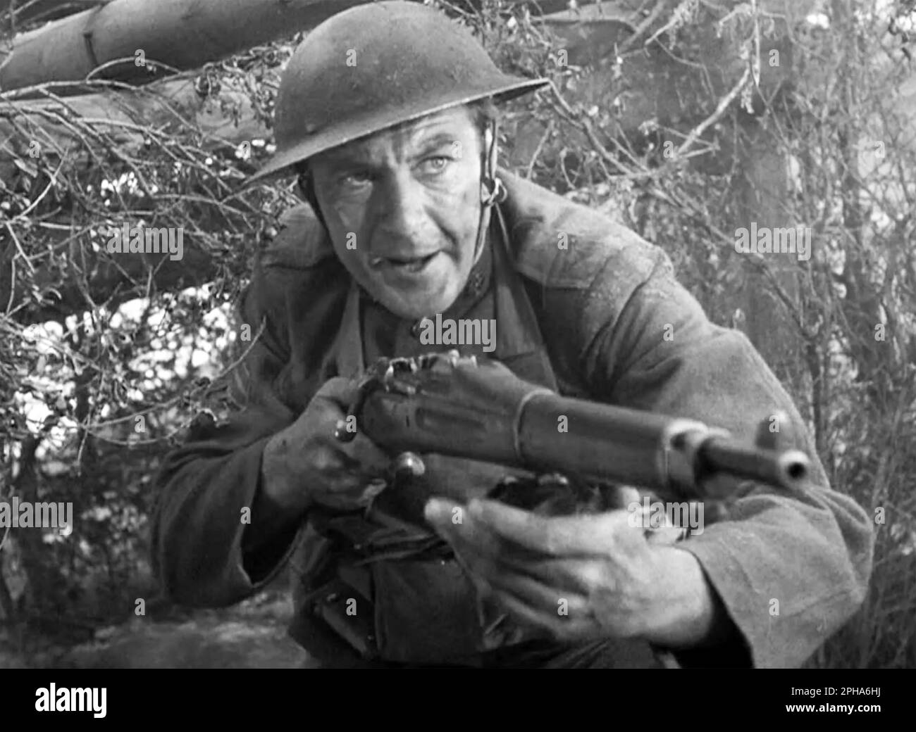 SERGEANT YORK 1941 Warner Bros Film mit Gary Cooper als American WWI Hero Alvin York Stockfoto