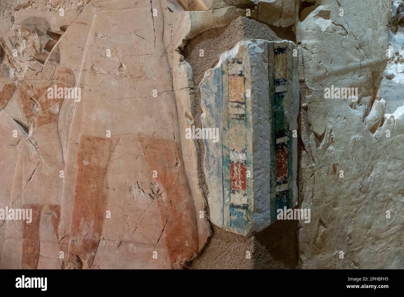 Grab von Djehuty, bekannt als TT11, Dra Abu el-Naga, Luxor Ägypten Stockfoto