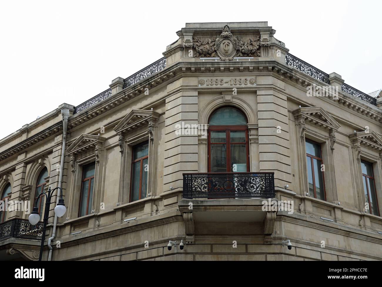 Nationalmuseum für Geschichte Aserbaidschans im ehemaligen Wohnhaus eines Ölmagnaten in Baku Stockfoto