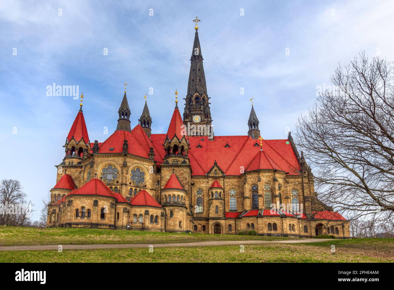 Garnisonkirche St. Martin, Dresden, Sachsen, Deutschland Stockfoto