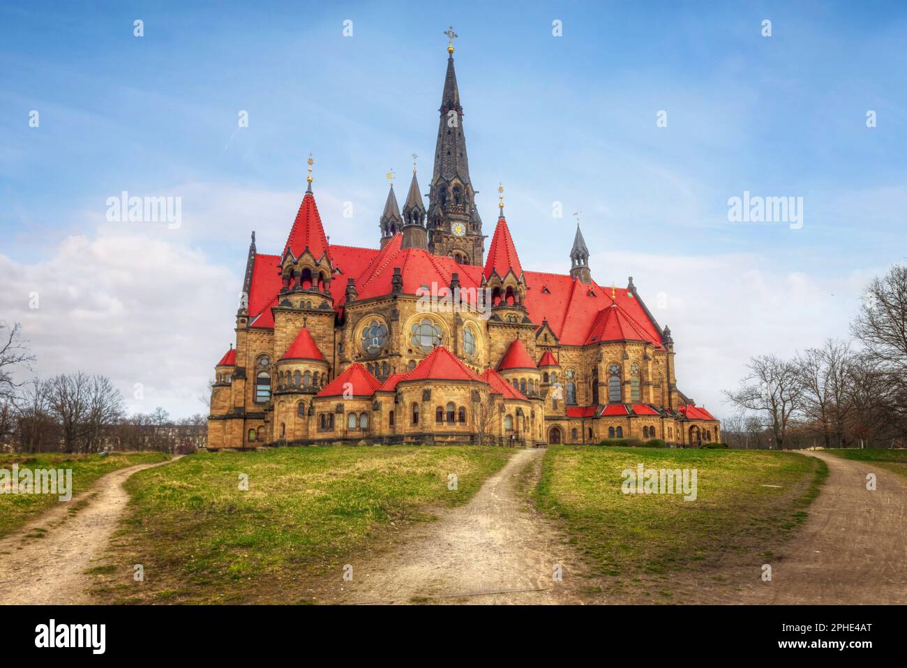 Garnisonkirche St. Martin, Dresden, Sachsen, Deutschland Stockfoto