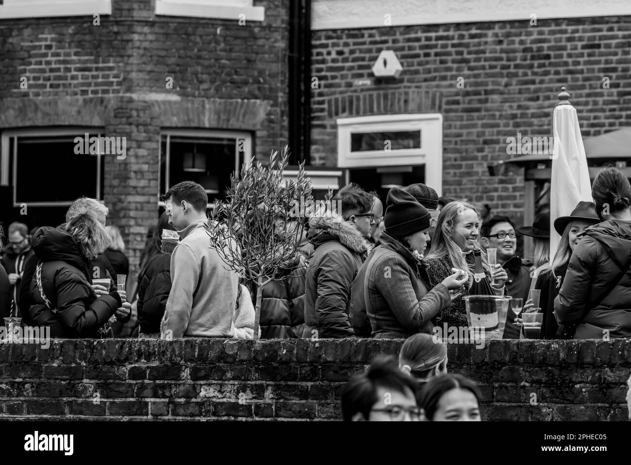 Oxford Cambridge Bootsrennen 2023 Stockfoto