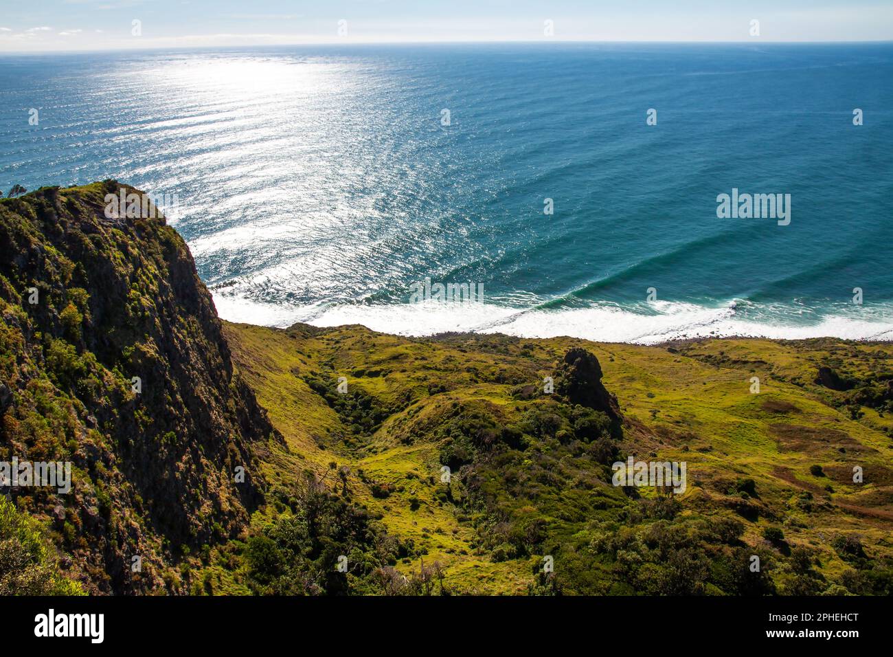 Newzealand Oceanside Stockfoto