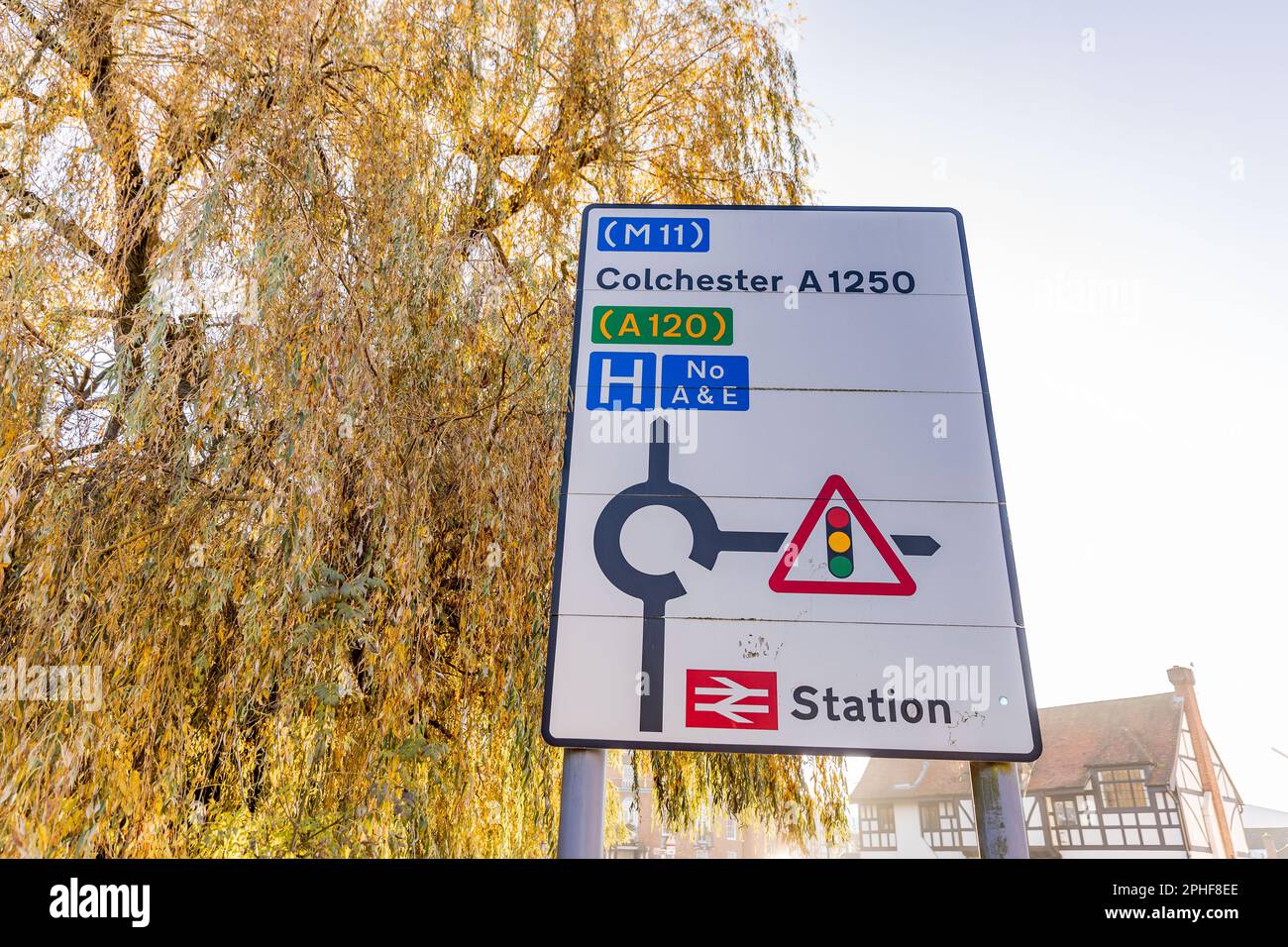 Bishop's Stortford, Hertfordshire, England, Großbritannien - Fotografie der Region Stockfoto