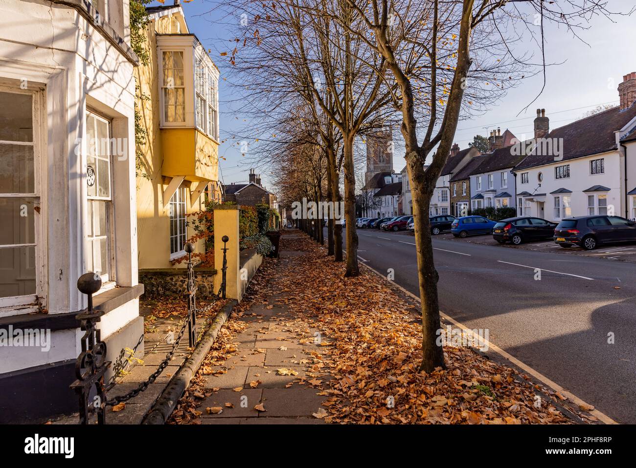 Bishop's Stortford, Hertfordshire, England, Großbritannien - Fotografie der Region Stockfoto