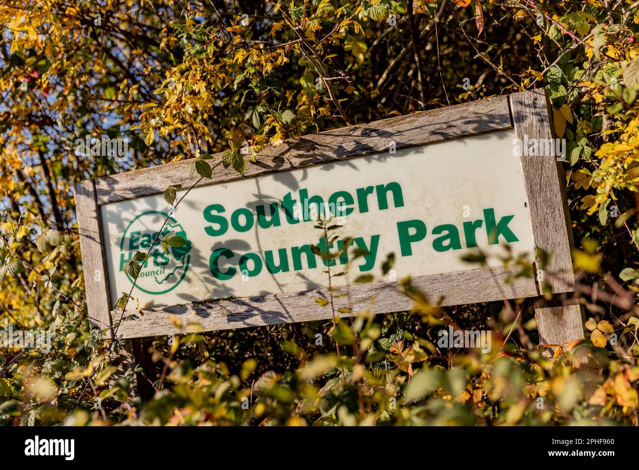 Bishop's Stortford, Hertfordshire, England, Großbritannien - Fotografie der Region Stockfoto