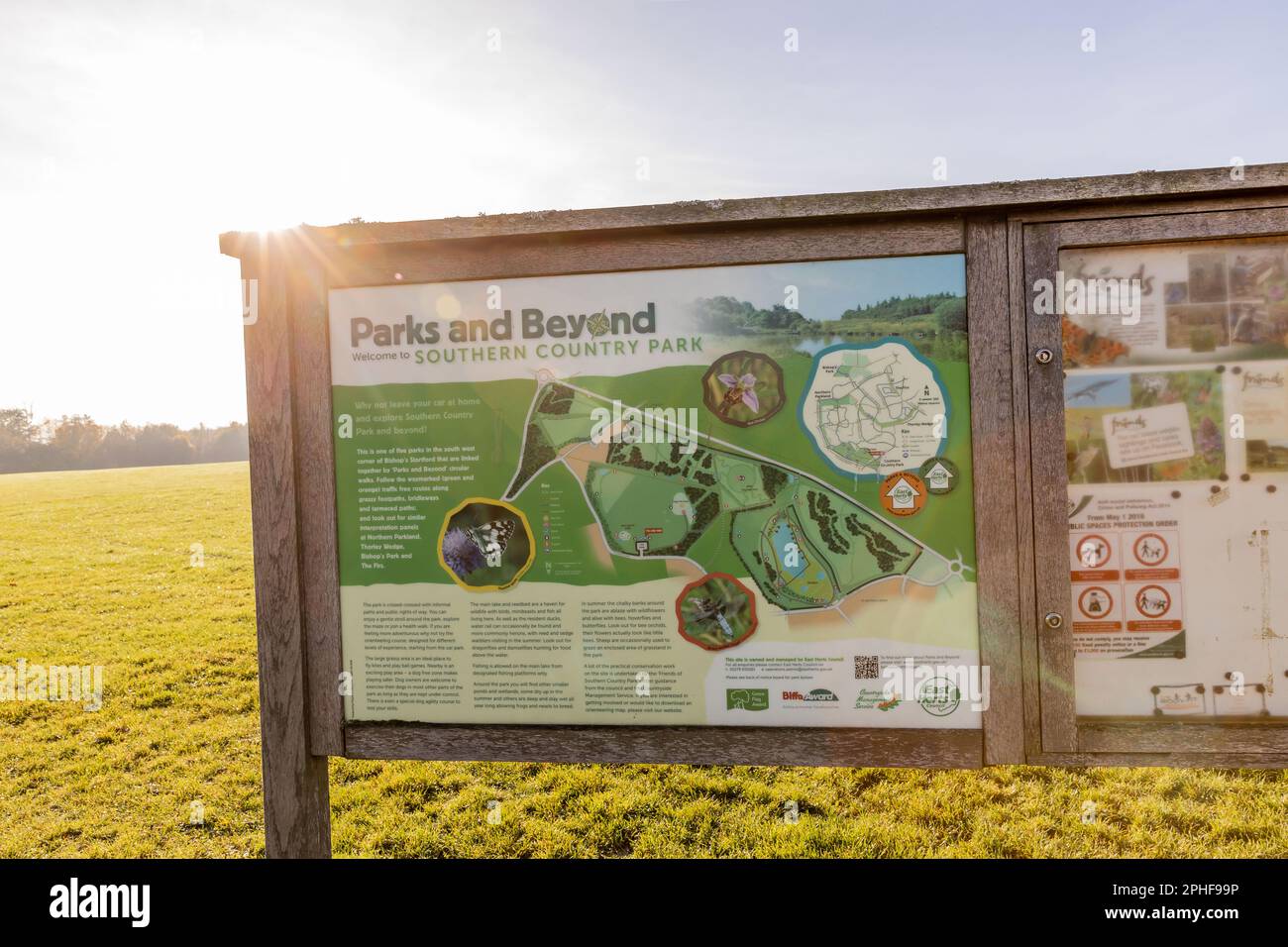 Bishop's Stortford, Hertfordshire, England, Großbritannien - Fotografie der Region Stockfoto