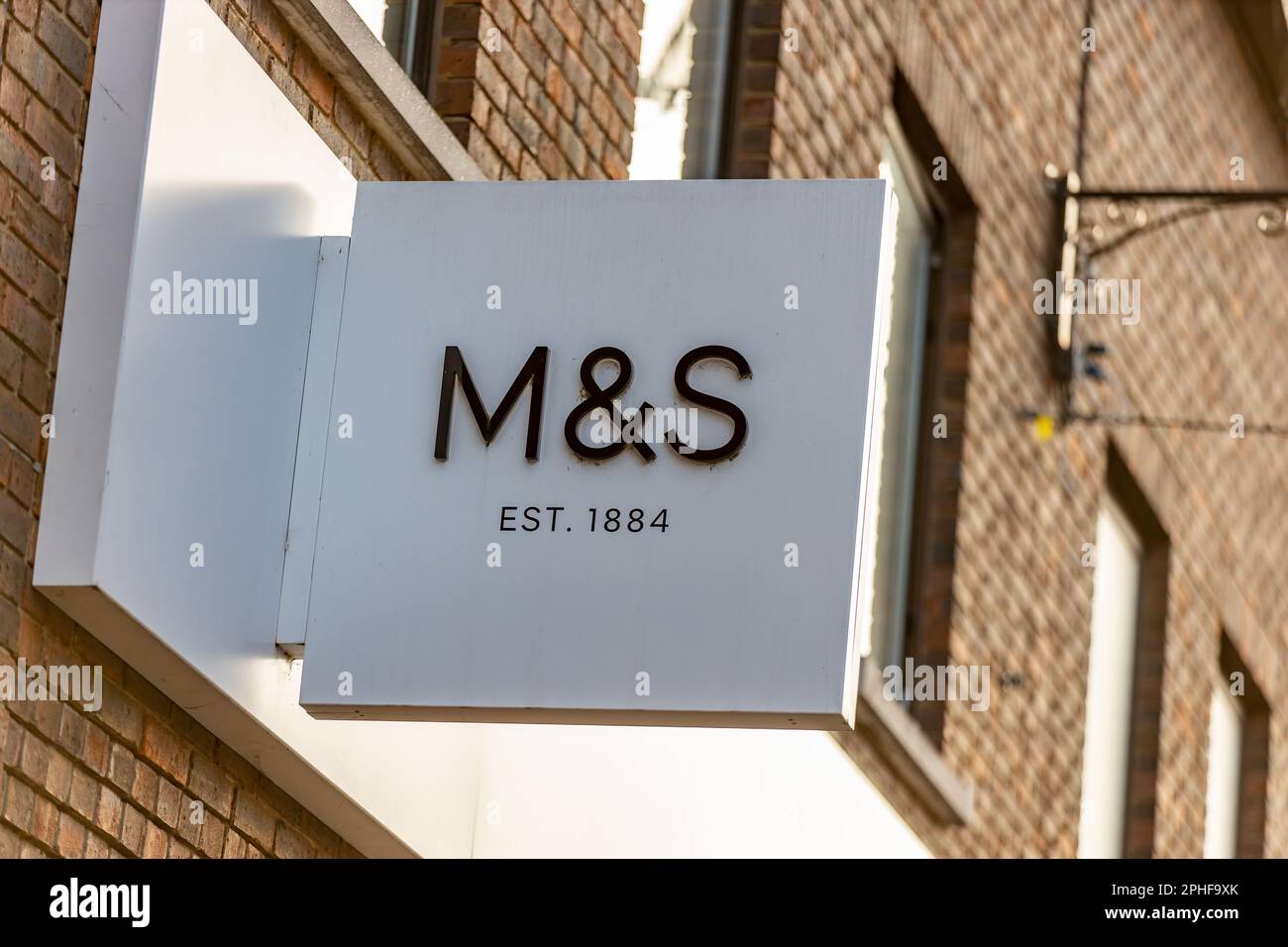 Bishop's Stortford, Hertfordshire, England, Großbritannien - Fotografie der Region Stockfoto