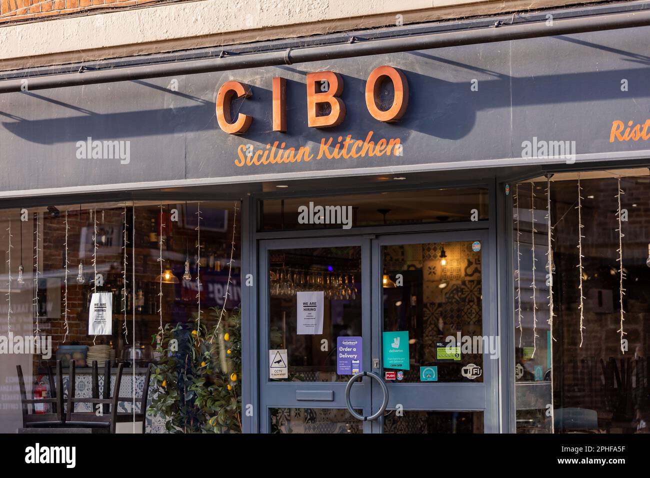 Bishop's Stortford, Hertfordshire, England, Großbritannien - Fotografie der Region Stockfoto