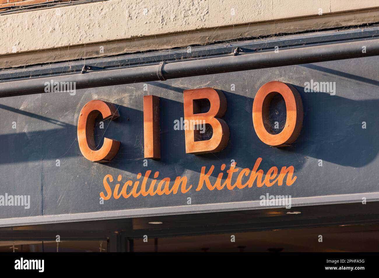 Bishop's Stortford, Hertfordshire, England, Großbritannien - Fotografie der Region Stockfoto