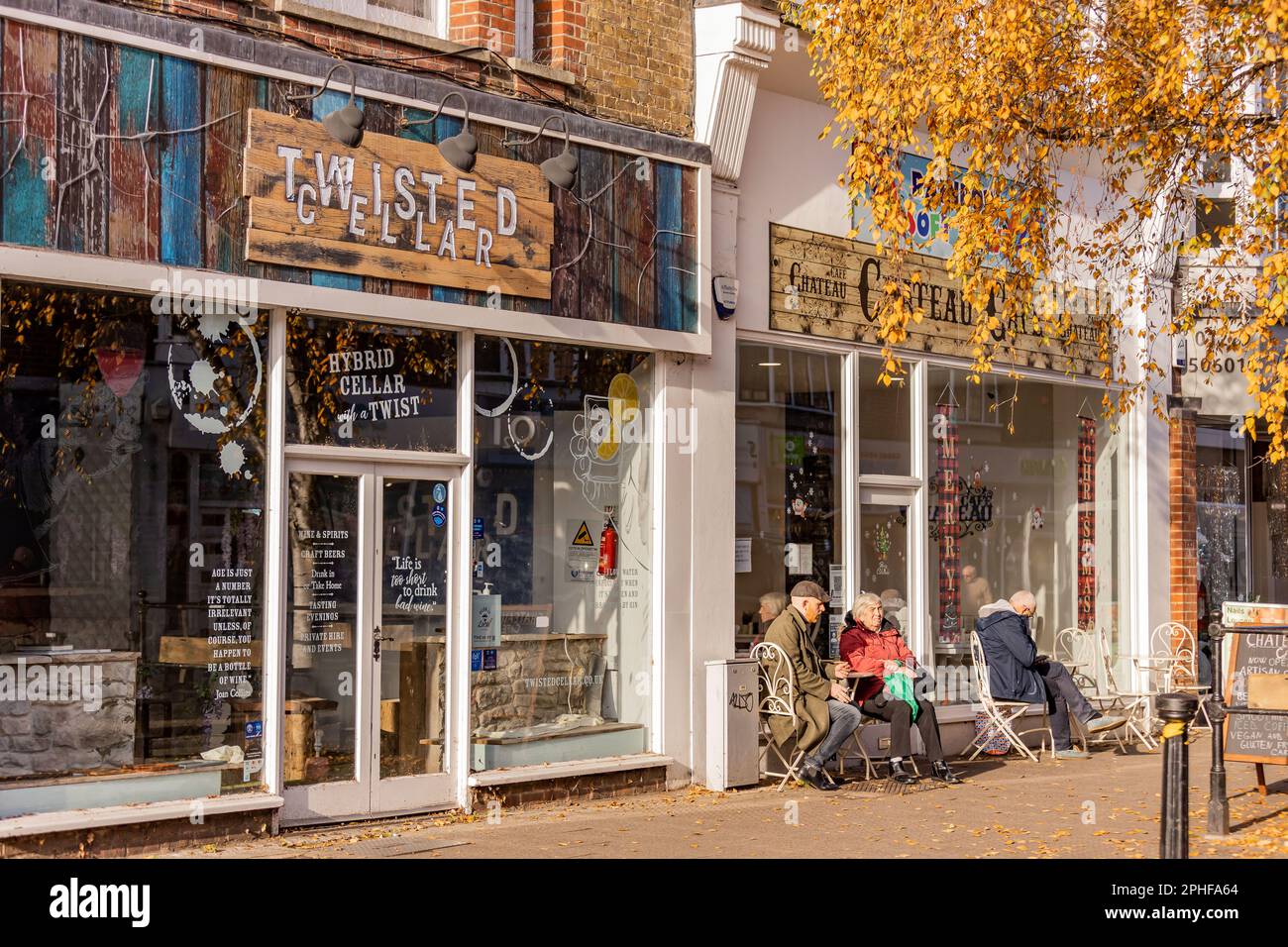 Bishop's Stortford, Hertfordshire, England, Großbritannien - Fotografie der Region Stockfoto