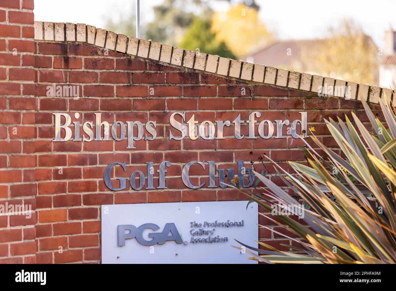 Bishop's Stortford, Hertfordshire, England, Großbritannien - Fotografie der Region Stockfoto