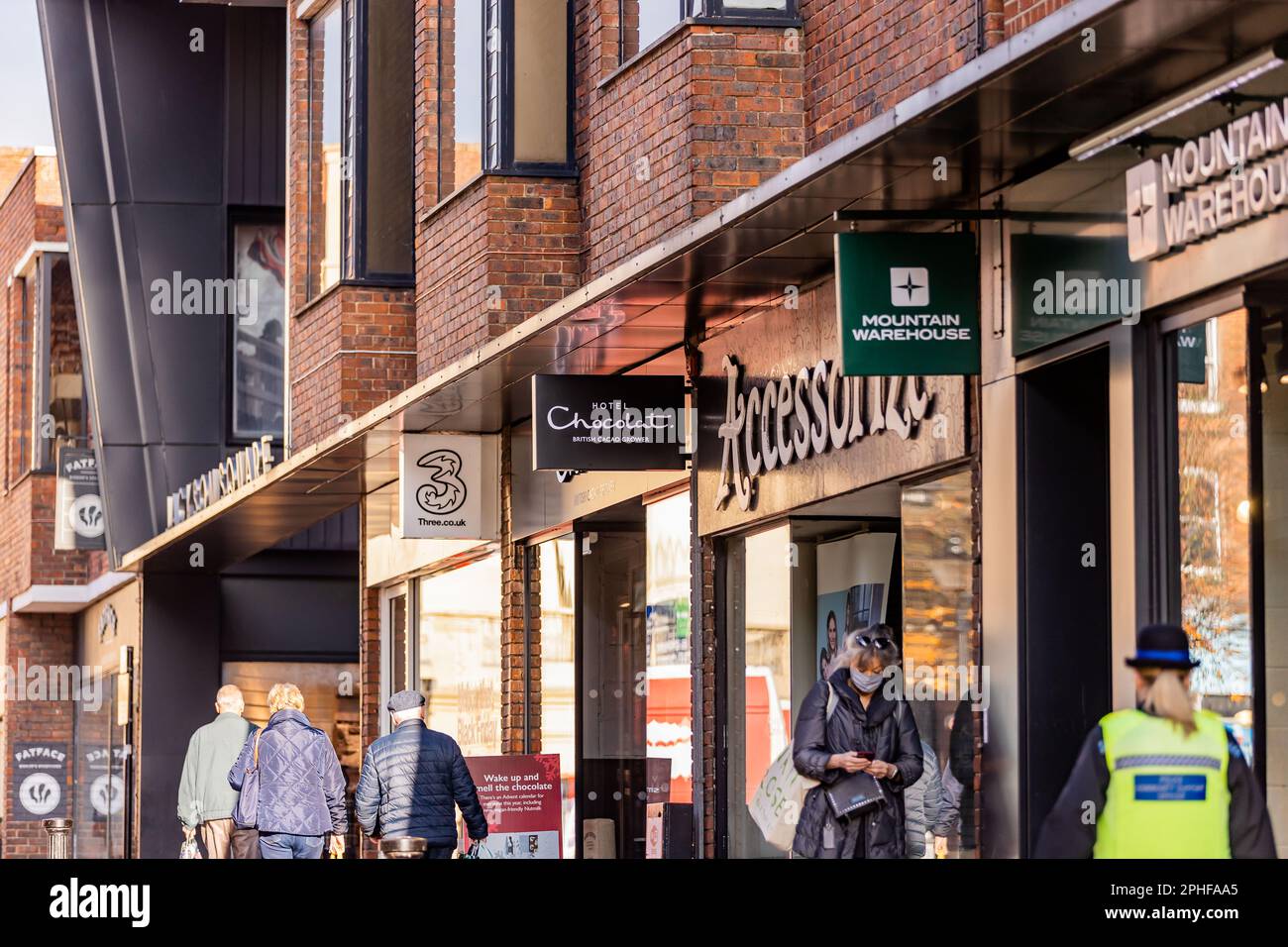 Bishop's Stortford, Hertfordshire, England, Großbritannien - Fotografie der Region Stockfoto