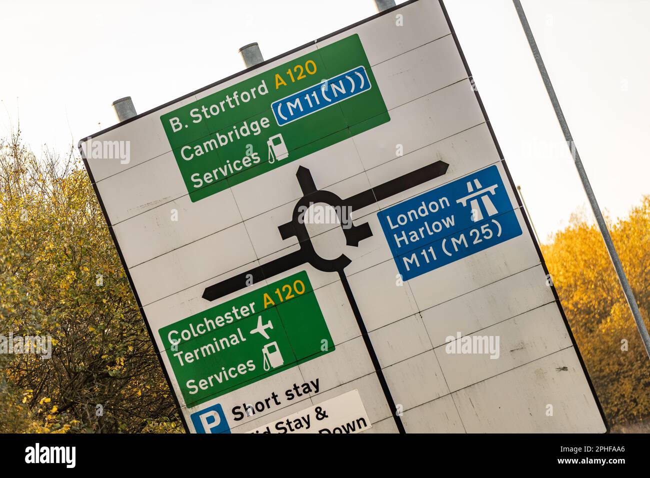 Bishop's Stortford, Hertfordshire, England, Großbritannien - Fotografie der Region Stockfoto