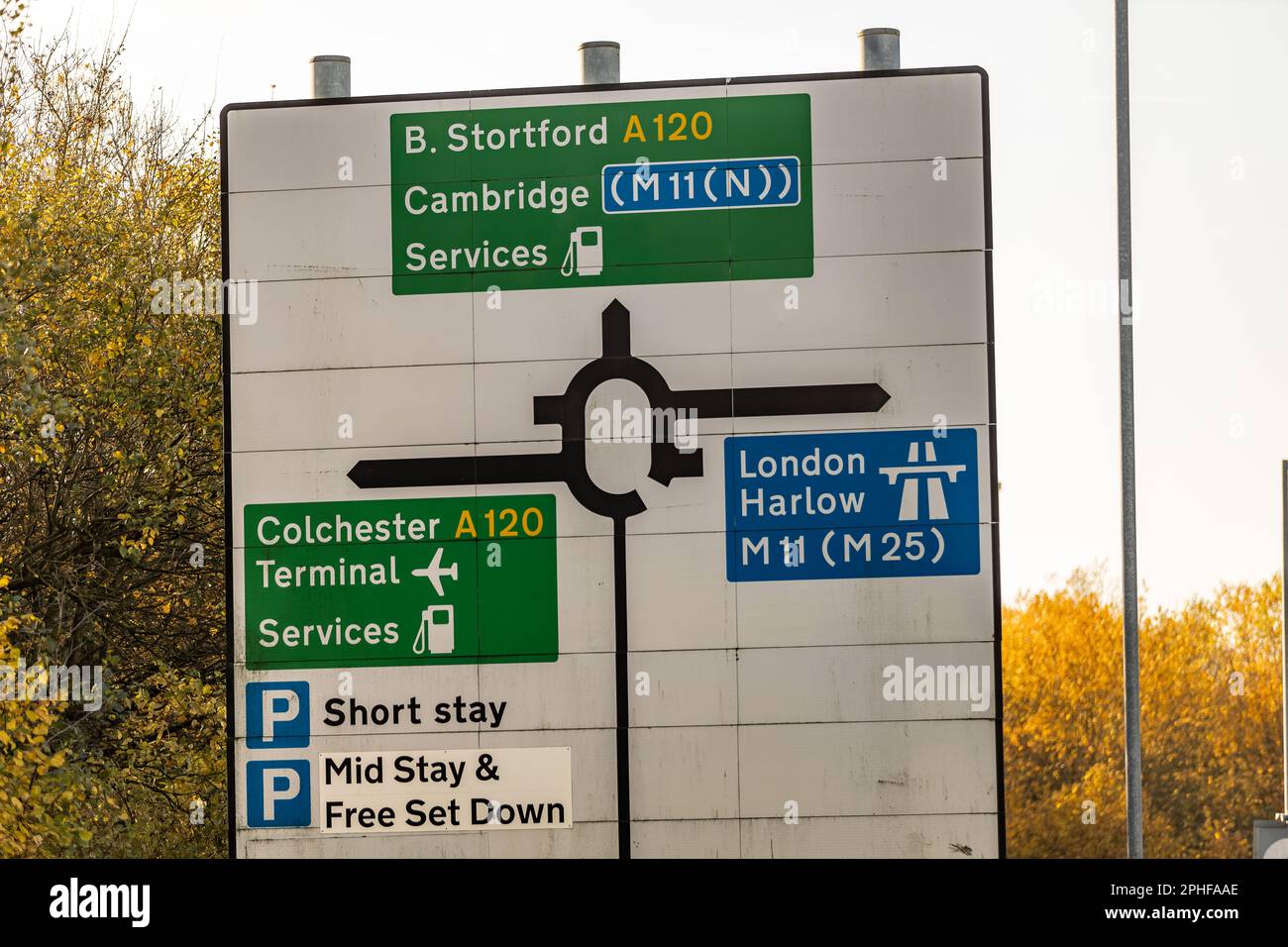Bishop's Stortford, Hertfordshire, England, Großbritannien - Fotografie der Region Stockfoto