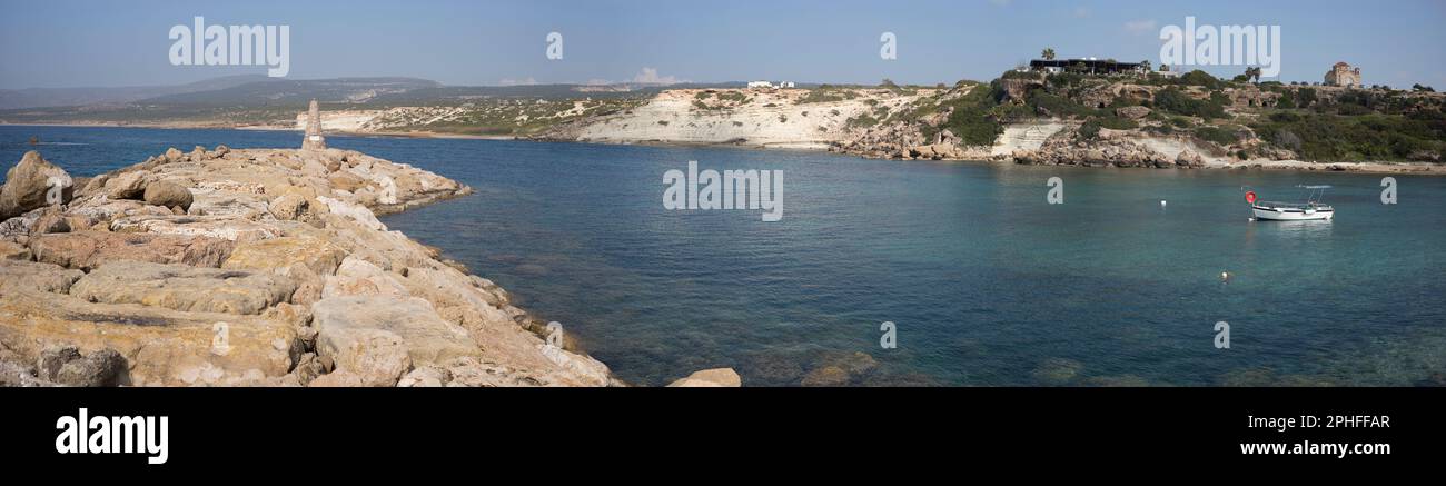 St. George's Harbour, Agios Georgios Pegeia, Zypern Stockfoto