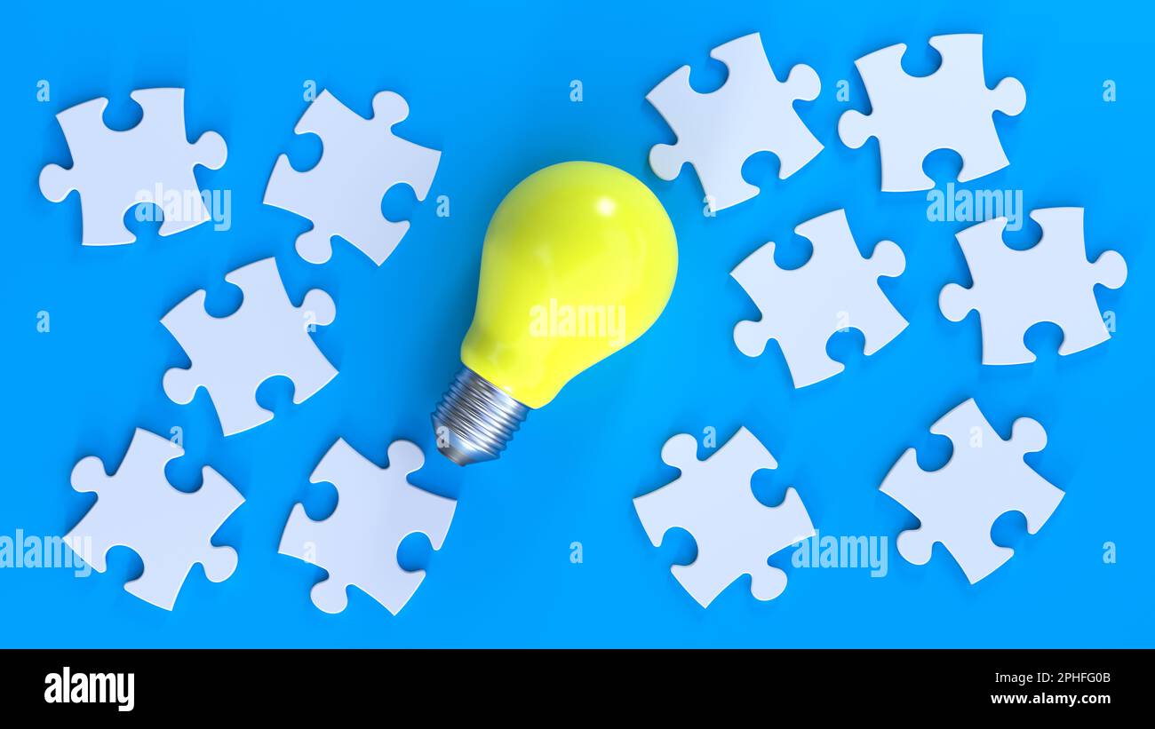 Idee und Investition Stockfoto