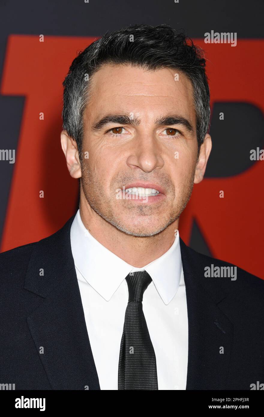 LOS ANGELES, KALIFORNIEN - 27. MÄRZ: Chris Messina besucht am 27. März 2023 die Weltpremiere von „AIR“ in den Amazon Studios im Regency Village Theatre in Los Stockfoto