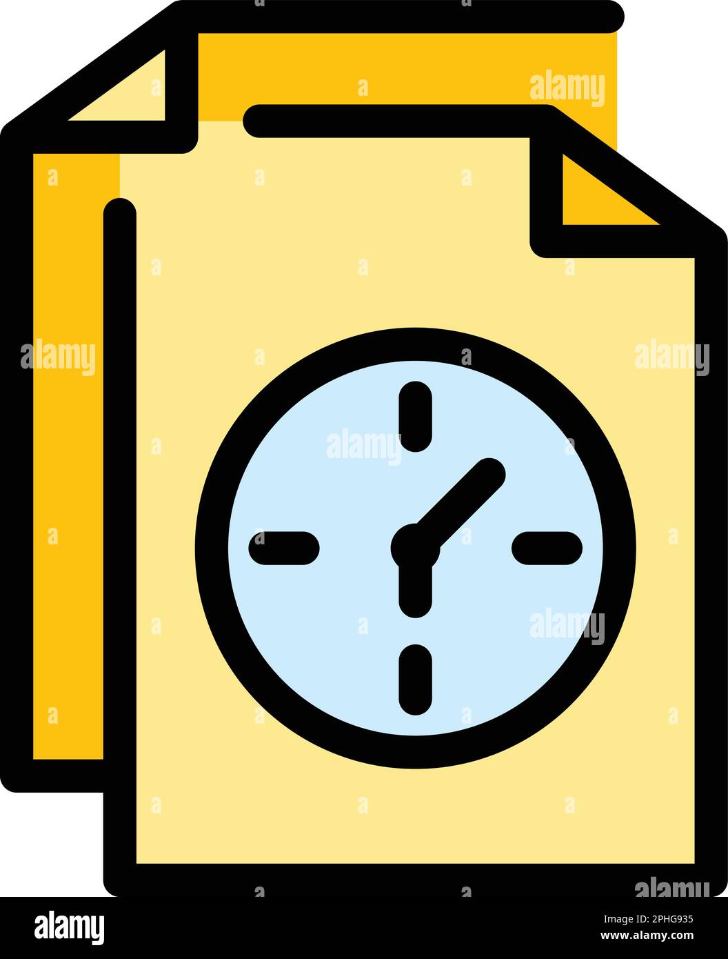 Datei Jetlag-Symbol. Outline-Datei Jet lag-Vektorsymbol für Webdesign isoliert auf weißem Hintergrund Stock Vektor