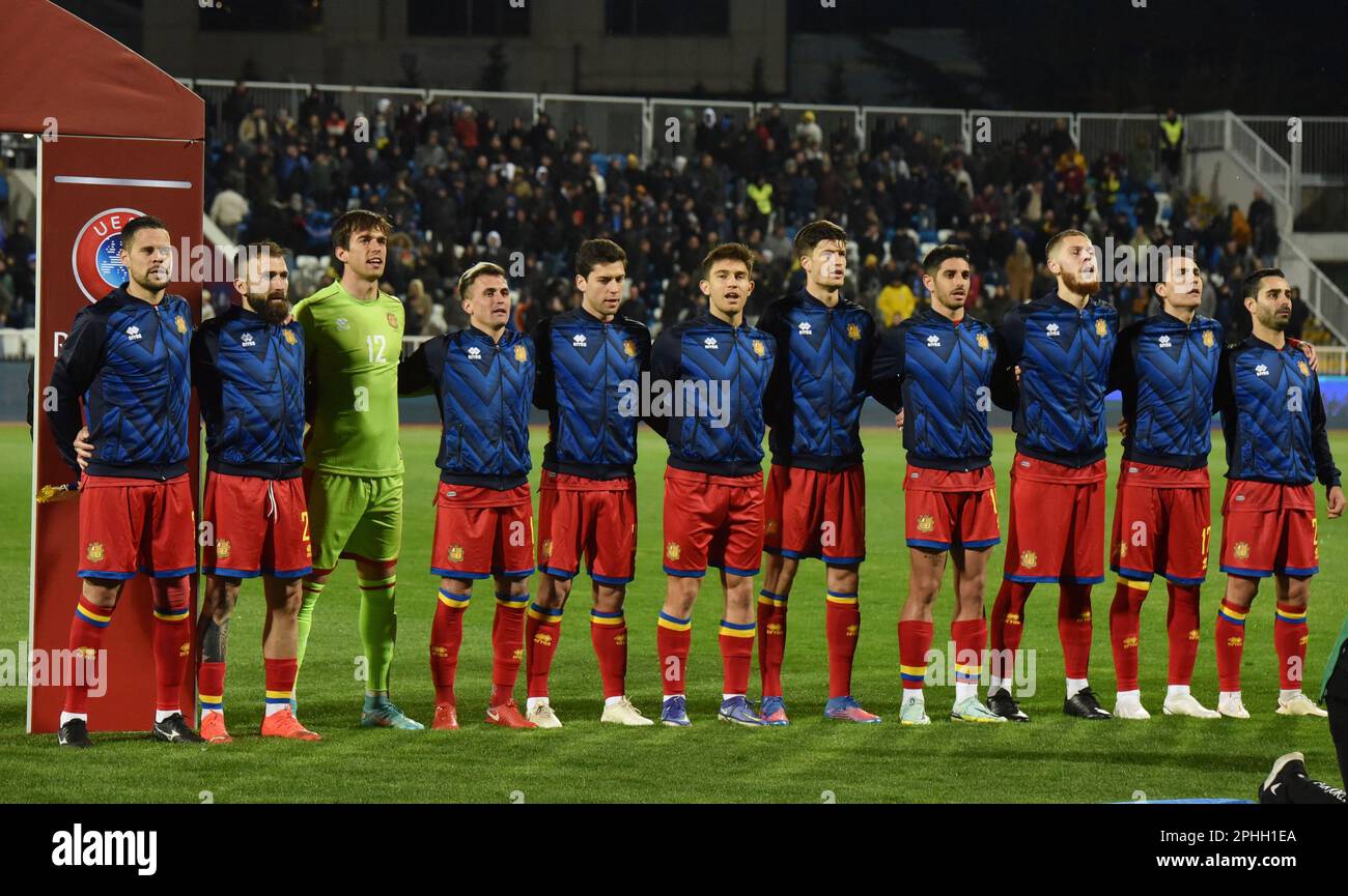 Fußball UEFA Euro 2024 Qualifikation Gruppe I Kosovo/Andorra