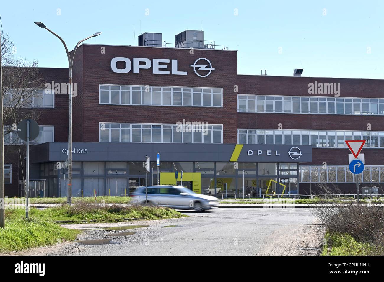 Opel-Werk in Rüsselsheim. ? Stockfoto