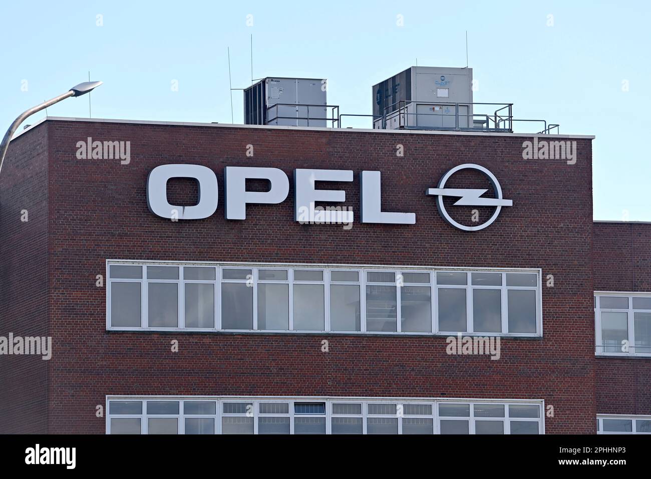 Opel-Werk in Rüsselsheim. ? Stockfoto