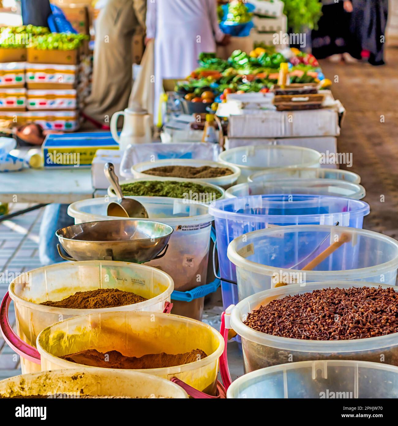 Souk Gewürze Stockfoto